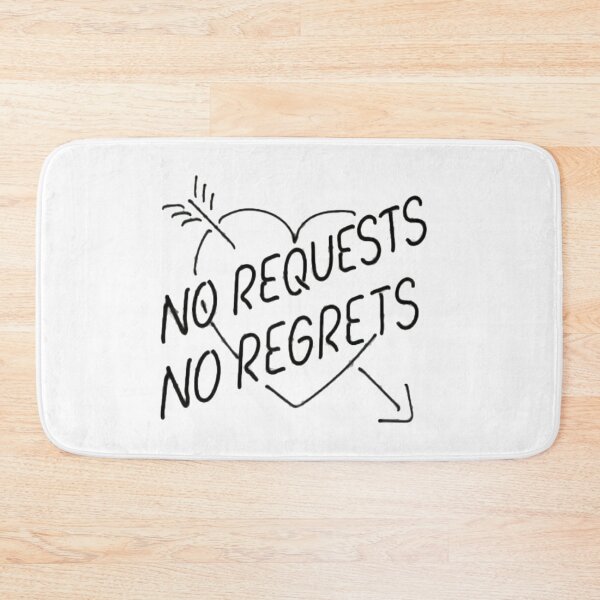 Item preview, No requests no regrets  designed and sold by Creativeart1974.