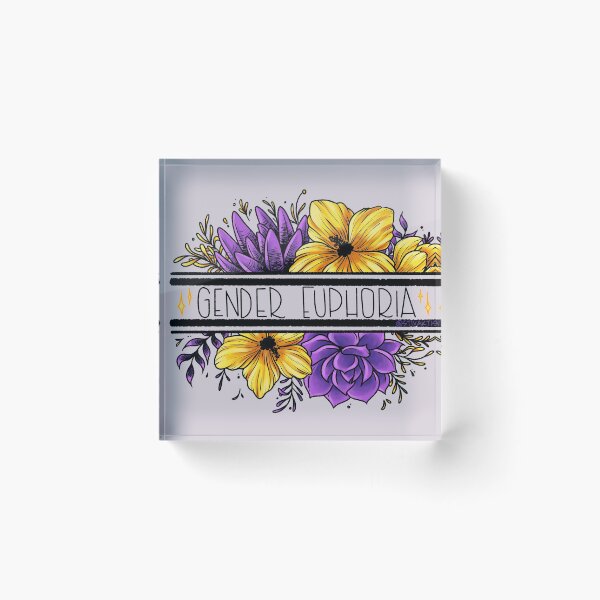 Item preview, Gender Euphoria - Non-Binary Flag designed and sold by Stivaktis Art.