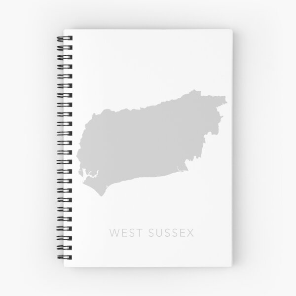 Item preview, Map of West Sussex UK designed and sold by By-Danni-Marie.