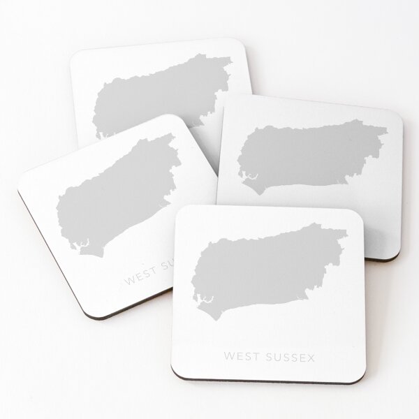 Item preview, Map of West Sussex UK designed and sold by By-Danni-Marie.