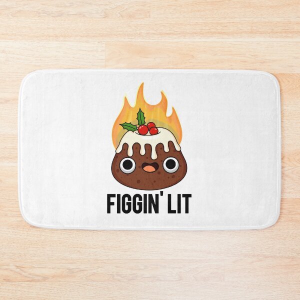 Item preview, Figgin Lit Funny Figgy Pudding Puns  designed and sold by punnybone.