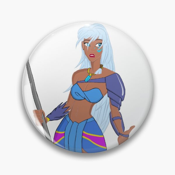 Item preview, Princess Kida standing with spear designed and sold by ruzzell-m.