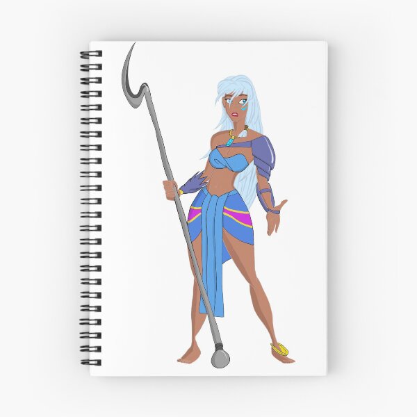 Item preview, Princess Kida standing with spear designed and sold by ruzzell-m.
