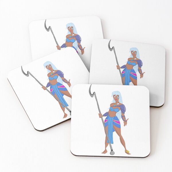 Item preview, Princess Kida standing with spear designed and sold by ruzzell-m.