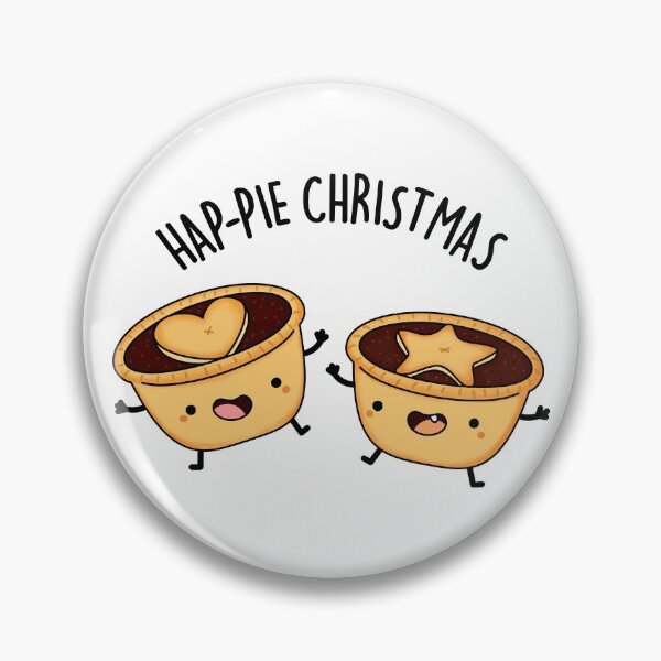 Item preview, Hap-Pie Christmas Funny Christmas Pie Puns  designed and sold by punnybone.