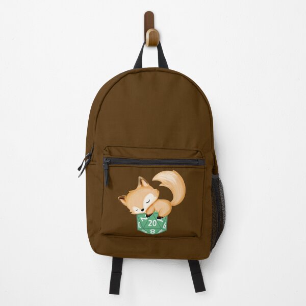 Item preview, Fox sleeping on a D20 designed and sold by montasy.
