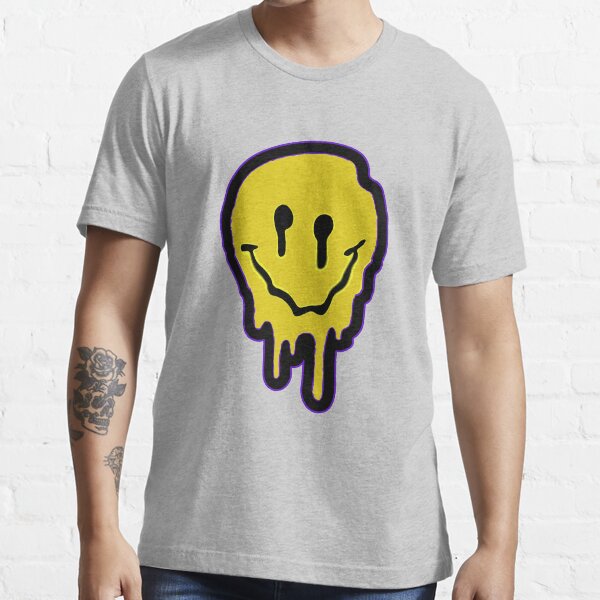 Melting smiley face shirt Clearance
