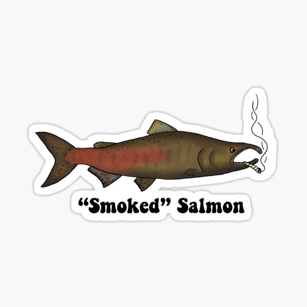 Smoked Fish Stickers for Sale