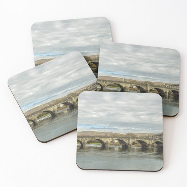 Item preview, Stone Bridge over the River Wye at Builth Wells Brecknockshire Powys designed and sold by Cameranick.