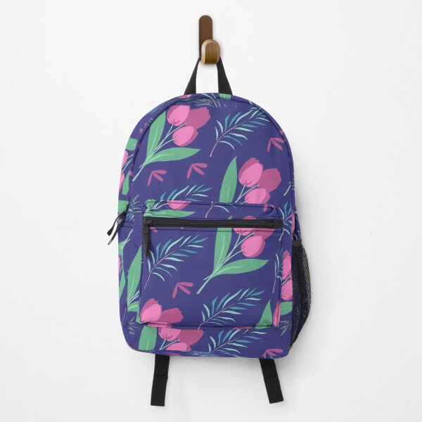 Item preview, Pink Flowers In Leaves designed and sold by BhavyaBathla.