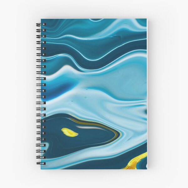 Item preview, Blue Aqua-Gold Marble Pattern designed and sold by tyzenxebec.