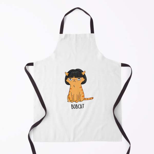 Item preview, Bobcat With Bob Hair Funny Cat Puns designed and sold by punnybone.