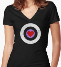 Robert Downey Jr.’s Random Act Funding Tee Women's Fitted V-Neck T-Shirt