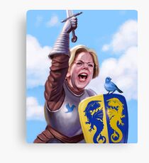 Knight Elizabeth Warren Canvas Print