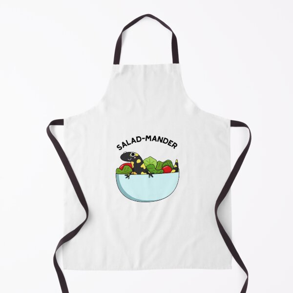 Item preview, Salad-mander Funny Salamander Puns designed and sold by punnybone.