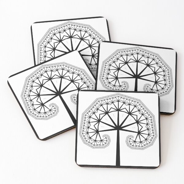 Item preview, Sierpinski Spiral Fractal Tree designed and sold by Sybille-Yates.