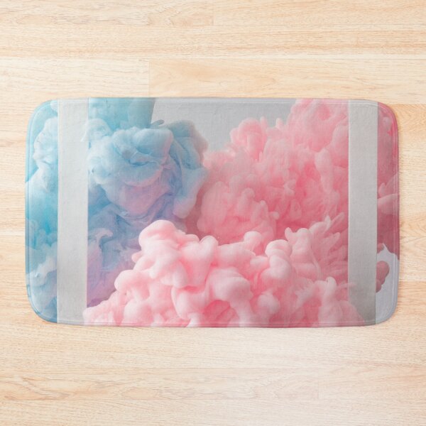 Item preview, Abstract pastel pink and blue color paint with pastel gray background. designed and sold by LADYGOODMOOD.