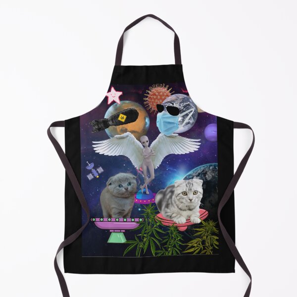Item preview, Trippy Cats in Space designed and sold by luckyturtles.
