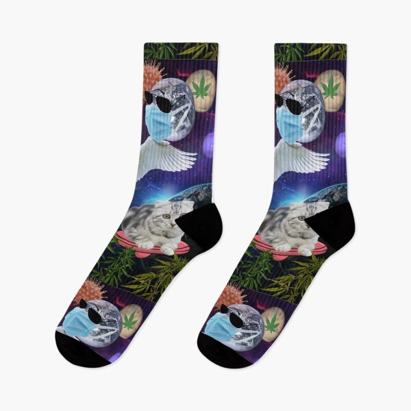 Item preview, Trippy Cats in Space designed and sold by luckyturtles.
