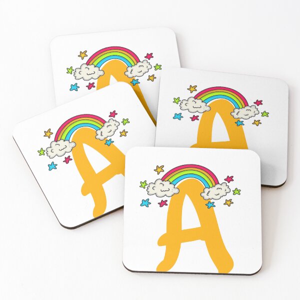 Item preview, Alphabet Letter A Rainbow designed and sold by T Kids.