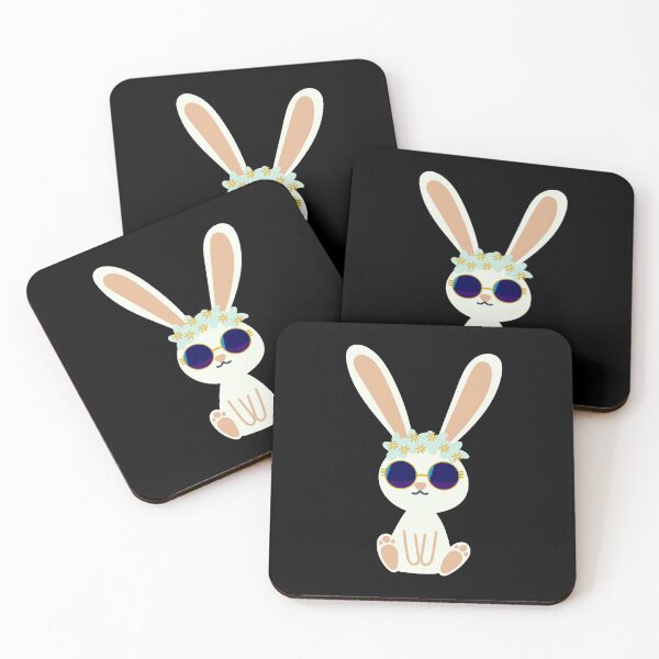 Item preview, Cute Bunny With Glasses  designed and sold by amafordesigns.