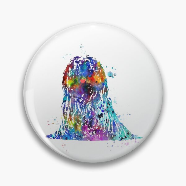 Item preview, Hungarian Puli designed and sold by Rosaliartbook.