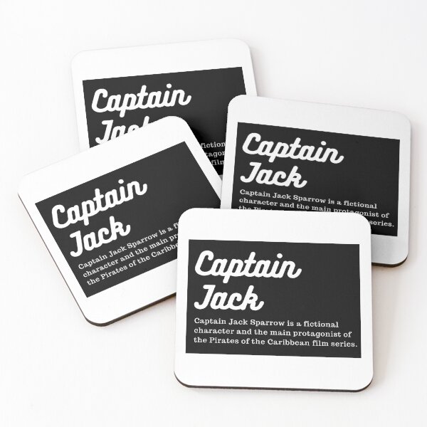 Item preview, Pirate Captain Jack designed and sold by buhnka.