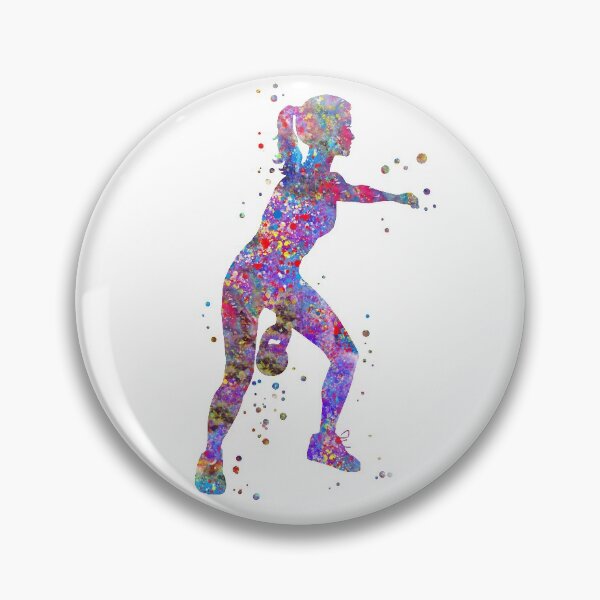 Item preview, Female kettlebell weight designed and sold by Rosaliartbook.