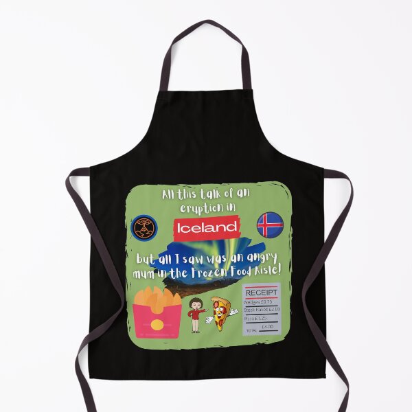 Item preview, Iceland Volcano Erupts designed and sold by CoyoteGifts.