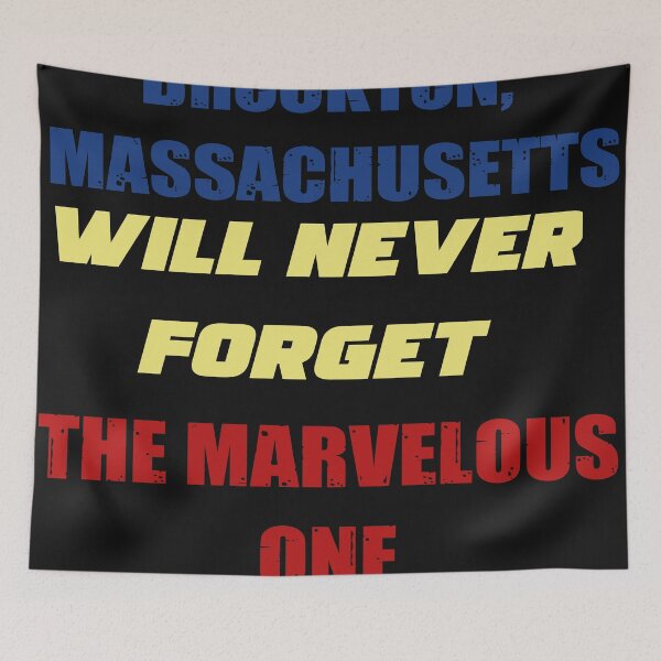 Item preview, Tribute Of The Marvelous One's Birth Place Brockton Massachusetts- Marvelous Marvin Hagler designed and sold by WowAllinOne.