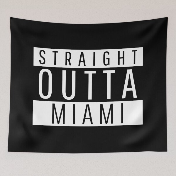 Item preview, Straight Outta Miami  designed and sold by Teelogic.