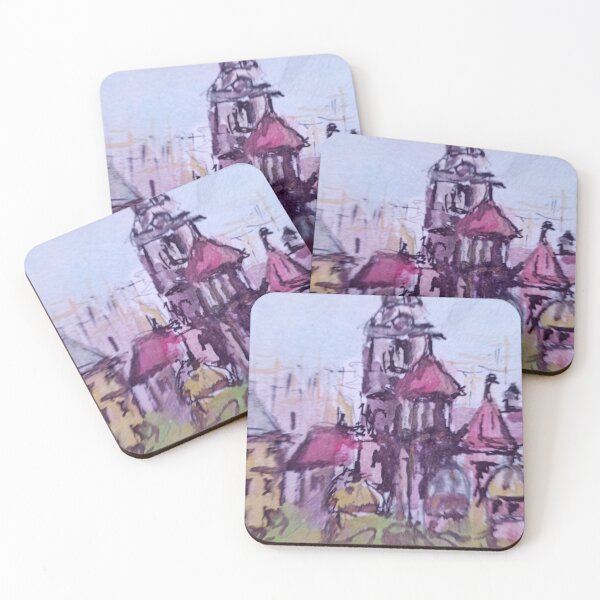 Item preview, Old town of Krakow, old houses, streets, red roofs,  designed and sold by NessArtByEwa.