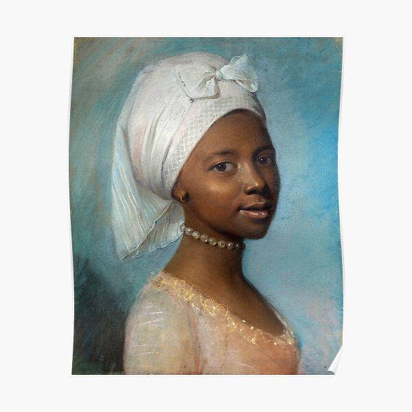 Portrait of a Young Woman - Jean-Etienne Liotard Poster