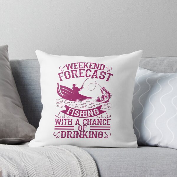 Item preview, Weekend forecast fishing with a chance of drinking designed and sold by TshirtStoreBD24.