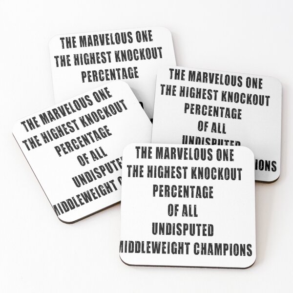 Item preview, Tribute To Marvelous Marvin Hagler - Marvelous Marvin Hagler designed and sold by WowAllinOne.