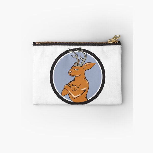 Item preview, Jackalope Arms Crossed Circle Cartoon designed and sold by patrimonio.