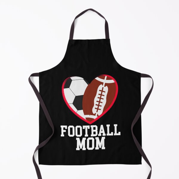 Item preview, Soccer Mom Football Baller Heart Shape designed and sold by Drathaar.