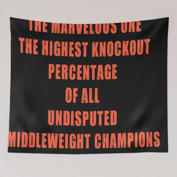 Item preview, Tribute To Marvelous Marvin Hagler - Marvelous Marvin Hagler designed and sold by WowAllinOne.