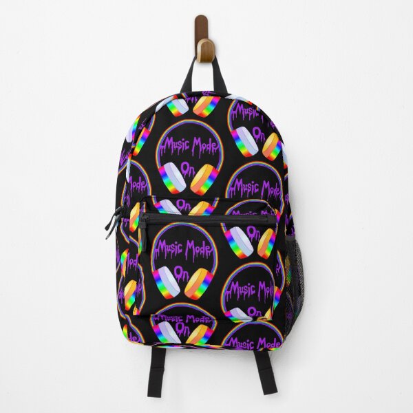 Item preview, Music Mode On Rainbow Headphones designed and sold by Deborah Camp.