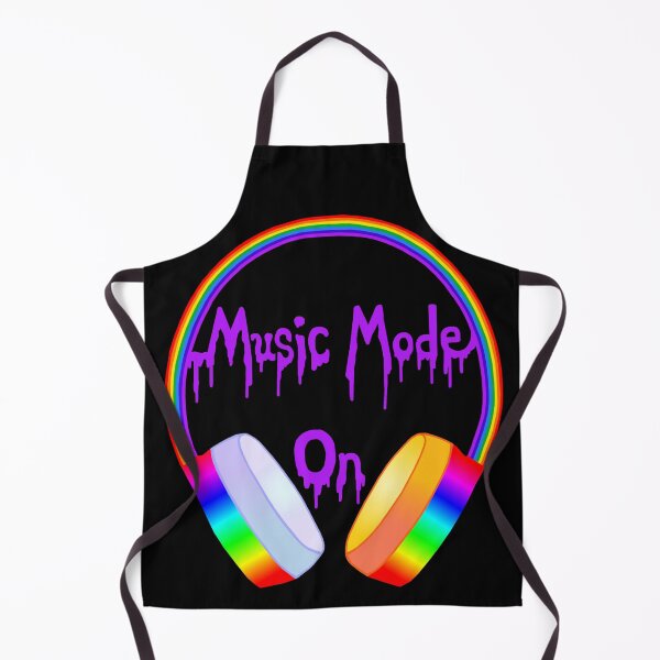 Item preview, Music Mode On Rainbow Headphones designed and sold by Deborah Camp.
