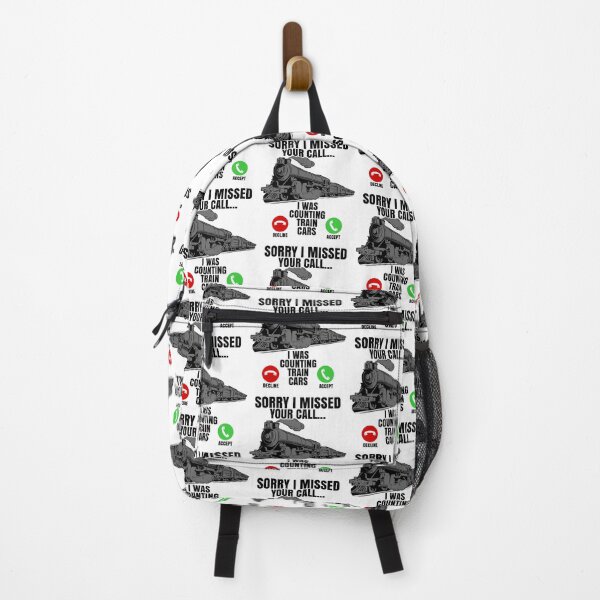 Item preview, Retro Vintage Train Spotter, Funny, Sorry I Missed Your Call designed and sold by CharJens.