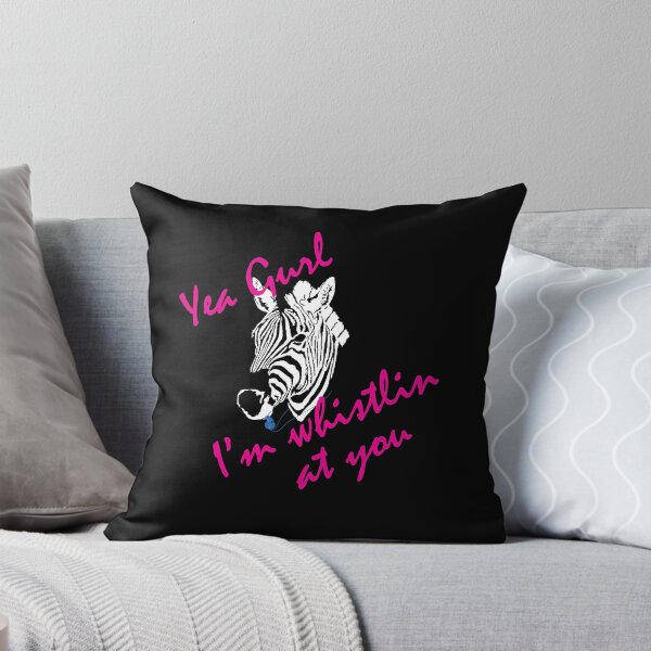 Item preview, Yea Gurl, I'm Whistling at You - Roller Derby Referee Design - Gift for your local Zebra - Dark Design designed and sold by SolissDesigns.