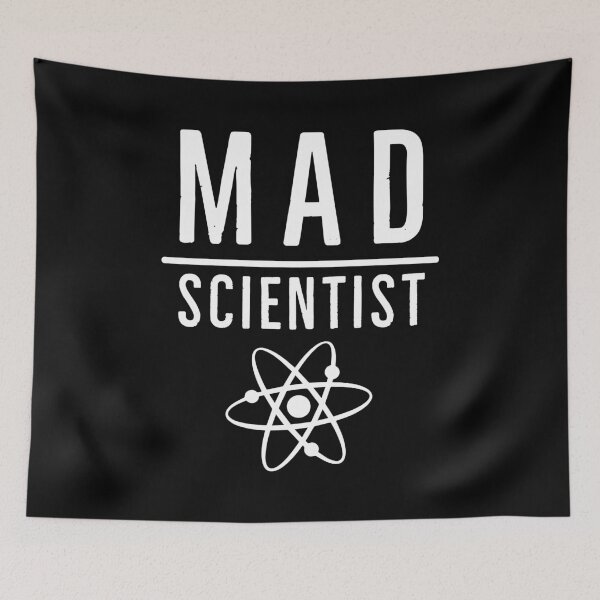 Item preview, Mad Scientist Funny Science Nerd Chemistry Physics designed and sold by AwesomeWorld1.