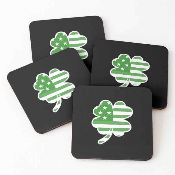 Item preview, shamrock clover american flag designed and sold by GoranDesign.