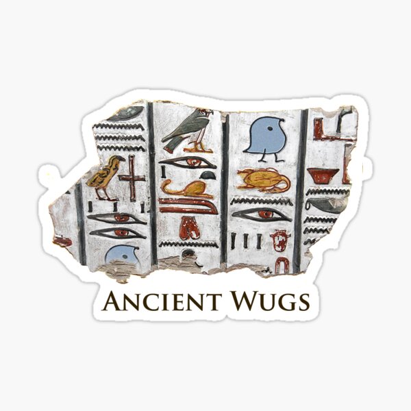 Ancient Wugs Sticker