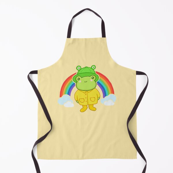 Item preview, Kawaii Frog with Rainbow Hat: Cottagecore Aesthetic, Pastel Hippy Theme, Perfect for Teens, Featuring Happy Anime Froggy designed and sold by MinistryOfFrogs.