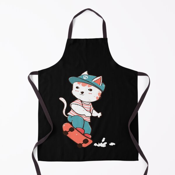 Item preview, Skateboarding Cat - Skaters Skateboard - Cat Lover designed and sold by Dressed For Duty.