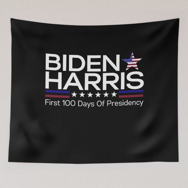 Item preview, Biden Harris First 100 Days of Presidency Joe And Kamala designed and sold by TrendingTees4u.