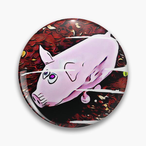 Item preview, cartoon pig  designed and sold by Stephanie Akerman.