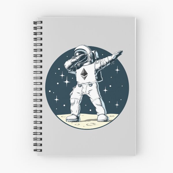 Item preview, Ethereum Hodl Dabbing Astronaut - To The Moon Ethereum Space Man  designed and sold by Ormes21.